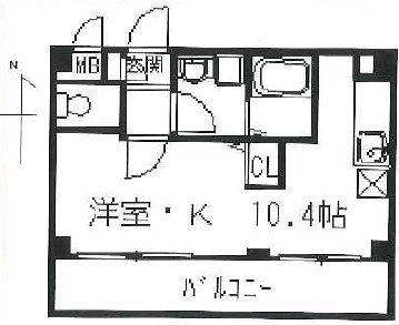ディアコート東尾久 間取り