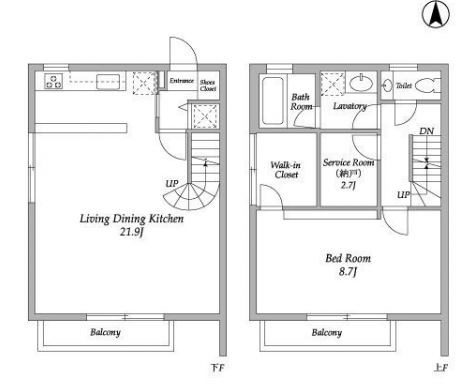 エストフルーヴ 間取り