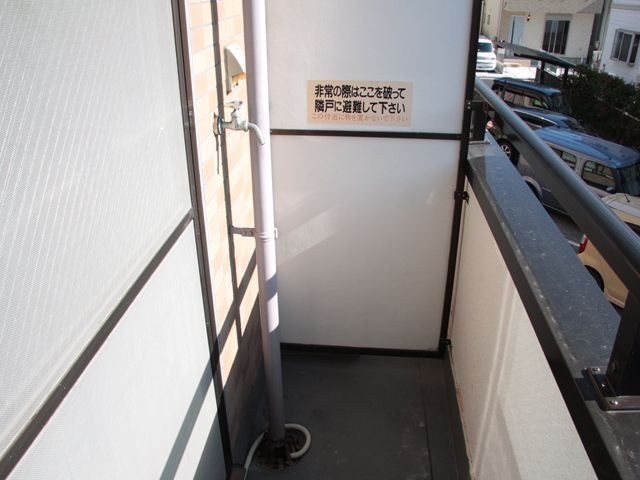 フレグランスⅢ  ベランダ