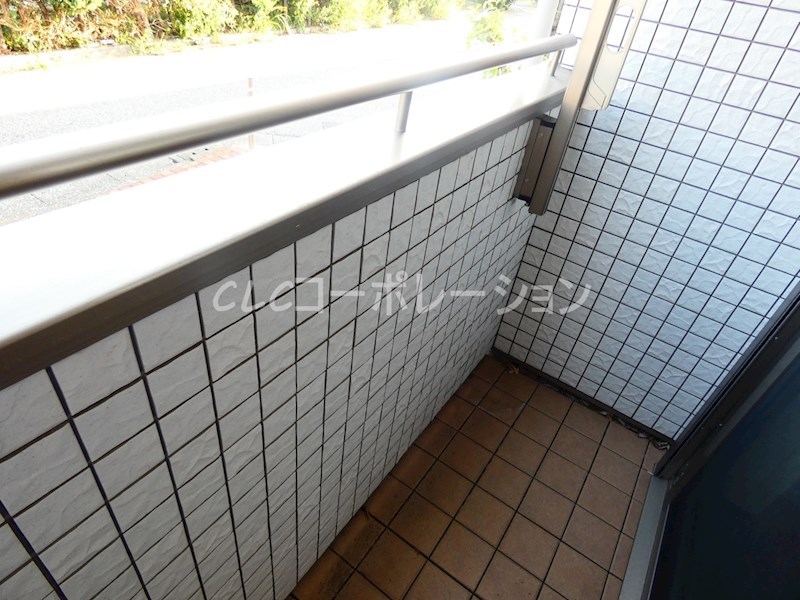 ラシーネ扇クローバー ベランダ