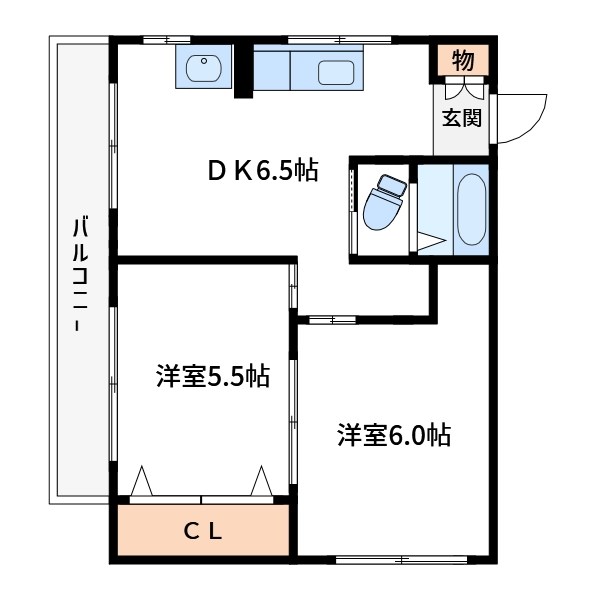 王子ハイツ 間取り