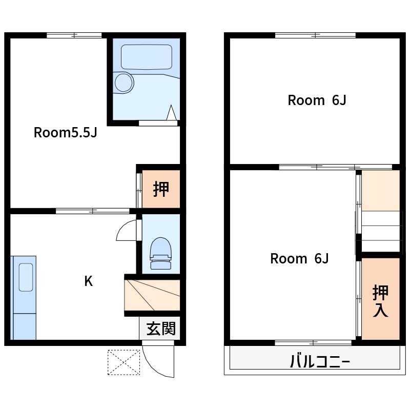 メゾン丸井 間取り図