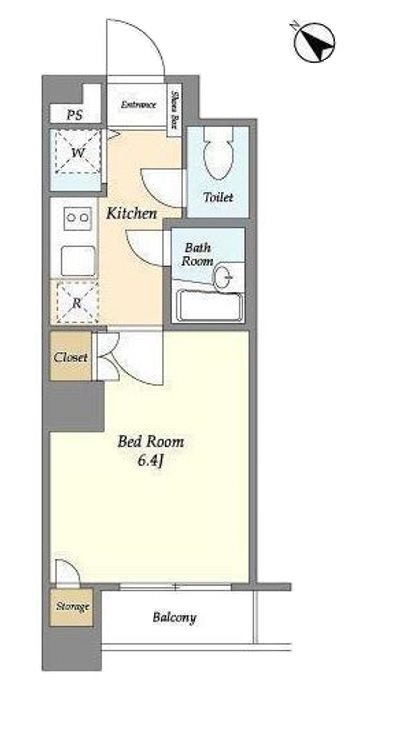 ＢＰＲレジデンス水天宮前（旧コート水天宮）  間取り