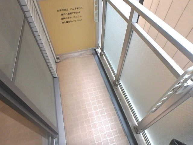 ＢＰＲレジデンス水天宮前（旧コート水天宮）  ベランダ