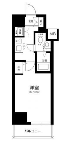 レオーネ清澄白河   間取り
