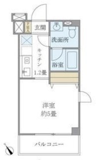 キバサンフラット 間取り図