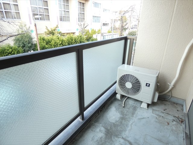 マンション鈴音   ベランダ