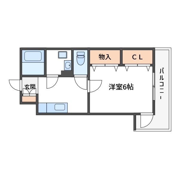 Uハイム  間取り