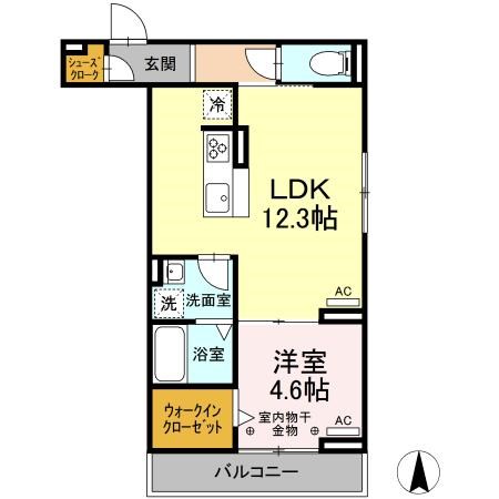 ルリアン保木間 間取り