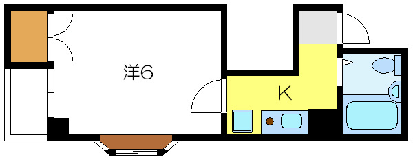 東都ハイム 間取り図