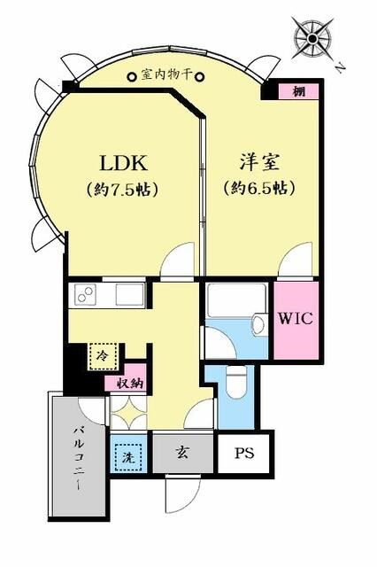 クレストパレス南行徳 間取り図