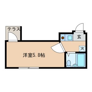 シャンテ日暮里  間取り