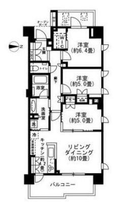 パークホームズ木場クリアテラス 間取り