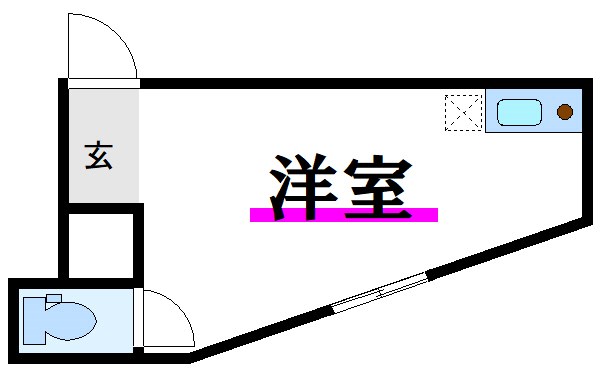 サークルハウス京成小岩 間取り