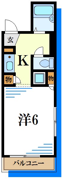 スカイビル 間取り図