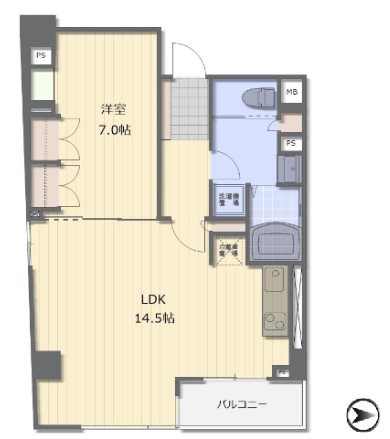 プロスペクト日本橋本町  間取り