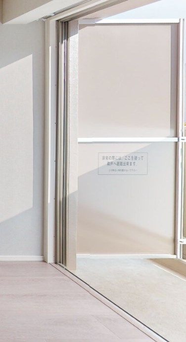 クレストコート町屋 ベランダ