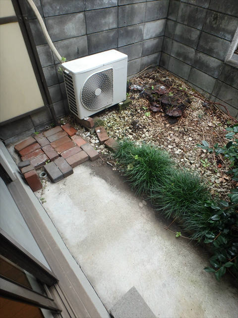 マンションカツマタ ベランダ