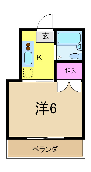 シティーハイツ 間取り図