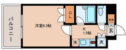 フォレシティ両国   間取り図