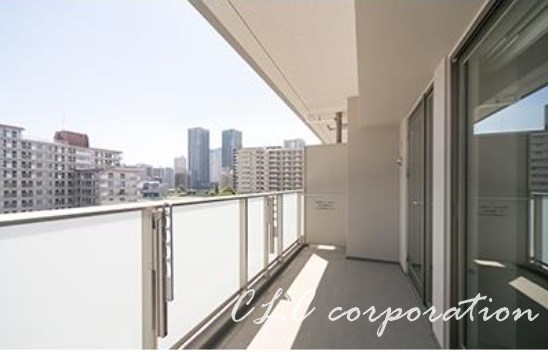 クレストシティ木場  ベランダ