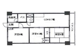 矢野第３ビル  間取り