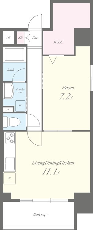 瑞穂フラッツ  間取り