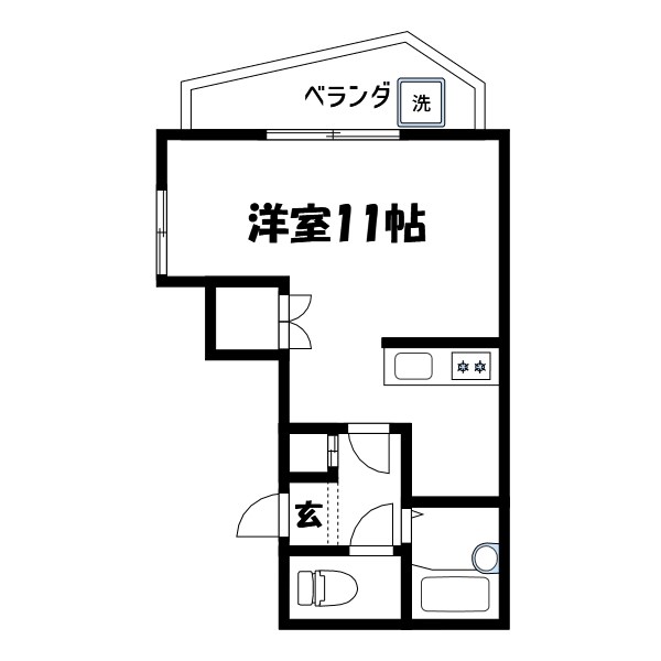 メゾン新名 間取り図