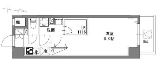 Ｓ－ＲＥＳＩＤＥＮＣＥ東陽町ｆｅｌｉｚ 間取り図