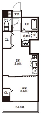 レピュア住吉レジデンス 間取り