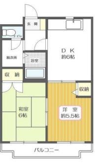 ドエル南葛西  間取り