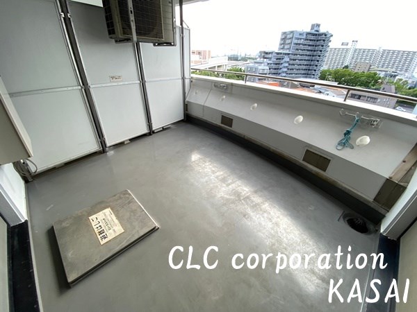 クリスタルタワー ベランダ