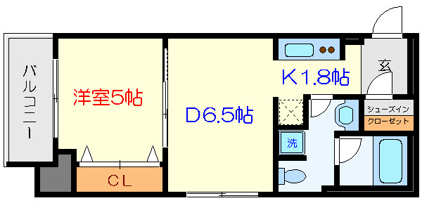 パークアクシス亀戸   間取り図