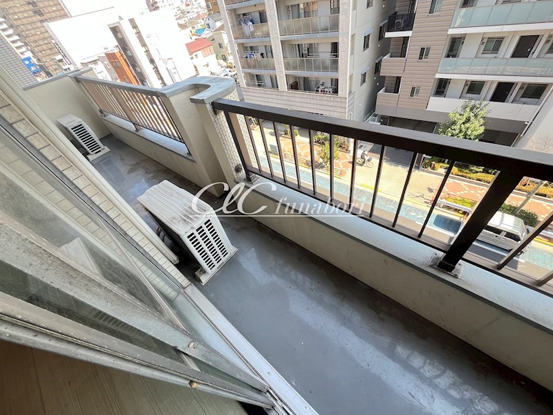 マツエコーポラス ベランダ