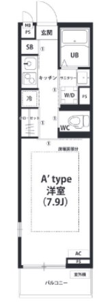 リブリ・みぺぽ 間取り