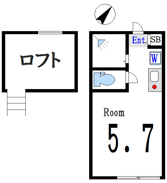 ファイルヒェン平井 間取り