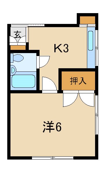 立花コーポ 間取り