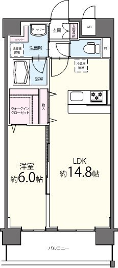 アルページュ  間取り