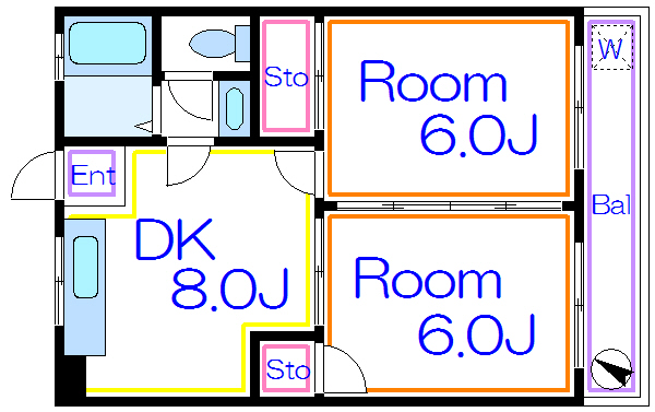 グレイドハイツ  間取り