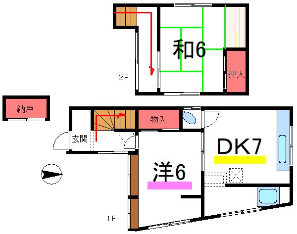 豊島３丁目居宅 間取り