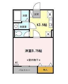 Ｋ－クロッシング  間取り
