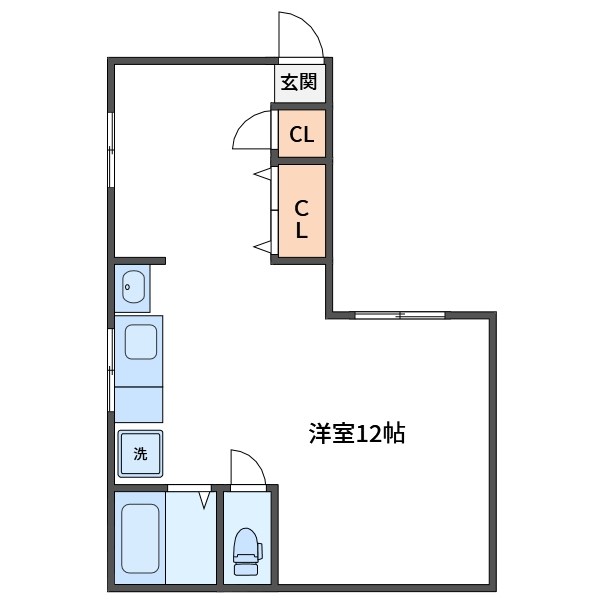 日暮里中央ハウス 間取り