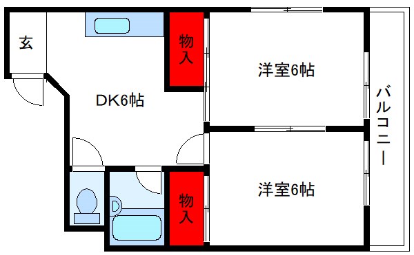 コーポ鈴木 間取り図