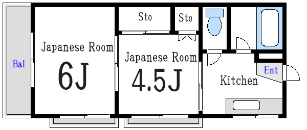 ゆたかコーポ  間取り