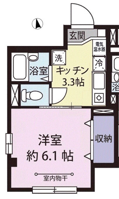 クレセール雅   間取り