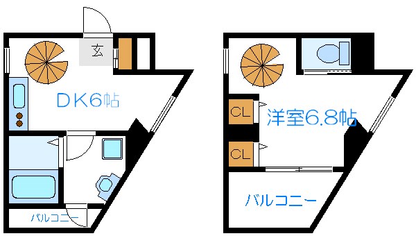 コスモポリタン 間取り