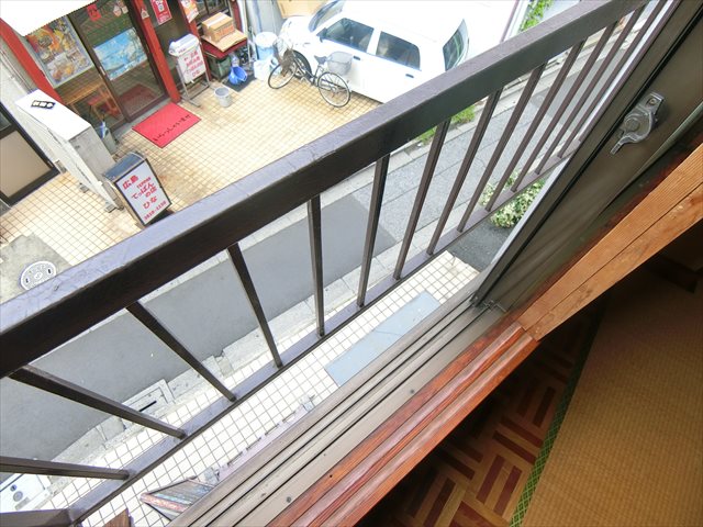 ワンダーハイツ  ベランダ