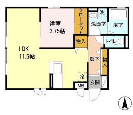 ドルチェ・パエーゼ 間取り