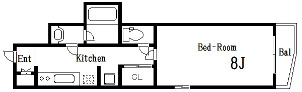 アール・デ・ココ東向島 間取り図