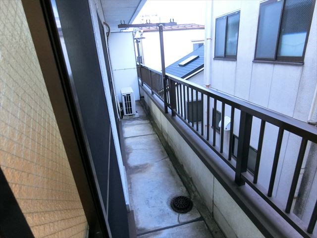 朝倉ハイツ   ベランダ